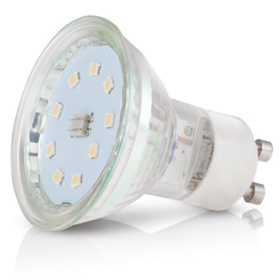 Żarówka LED SMD GU10 4W neutralna 4000K ceramiczna reflektor oczko