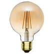 Żarówka LED Filament E27 G95 kula 2W ciepła 2500K amber bursztynowa (1)