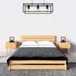 Lampa stołowa Case 14/1C w stylu loft, czarna, metalowa - idealna do nowoczesnej sypialni
