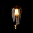 Żarówka LED Filament E27 ST64 łezka 10W ciepła 2500K amber bursztynowa (2)