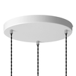 Lampa sufitowa wisząca ROLLER 3P biały zwis tuba nad stół (4)