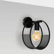 Kinkiet RING 1 czarny Lampa ścienna industrialny loft (2)